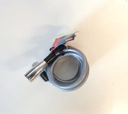 Abus 1950 lucchetto a cavo argento