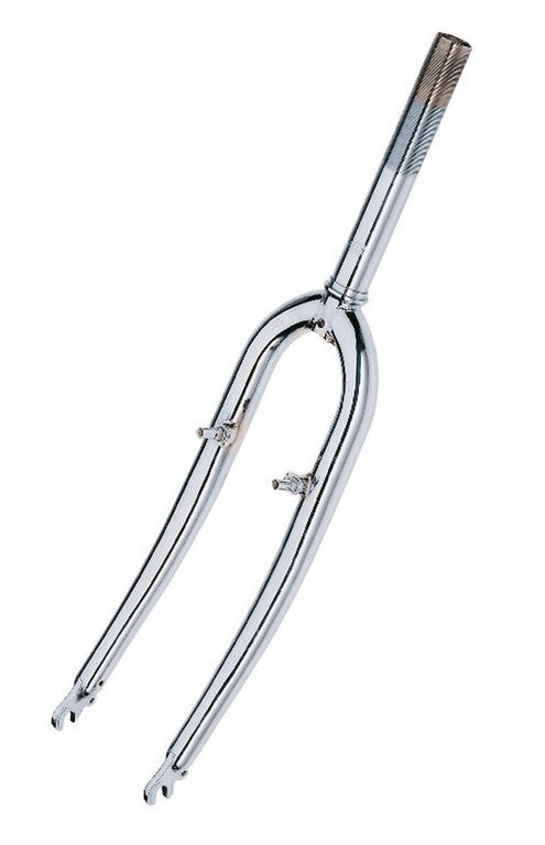 Forcella rigida per bicicletta trekking da 28" cromata