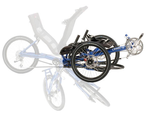 HP Velotechnick Gekko fx 20"/20" triciclo blue