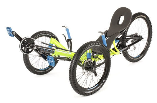 HP Velotechnik Scorpion fs Enduro 20"/26" triciclo ammortizzato verde
