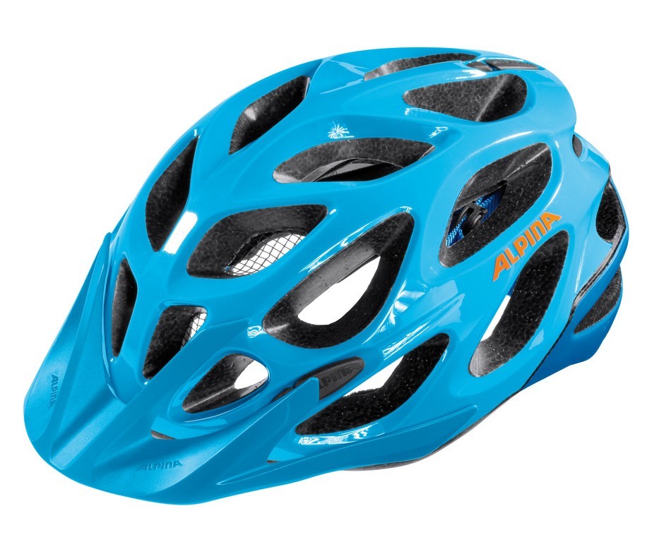 Alpina Mythos 2.0 casco taglia 57-62cm blue arancio