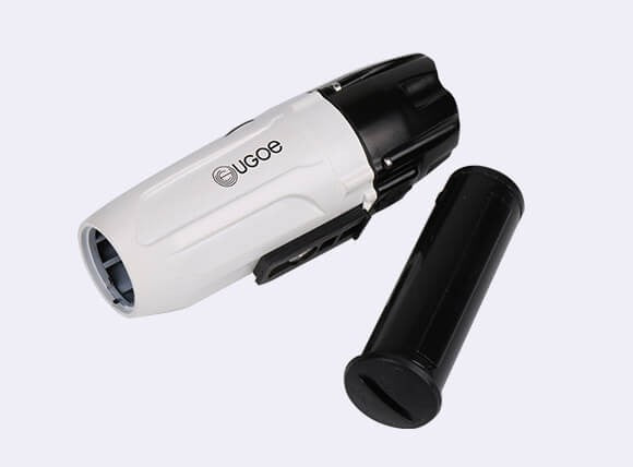 UGOE fanale anteriore a batteria 500 Lumen bianco/nero