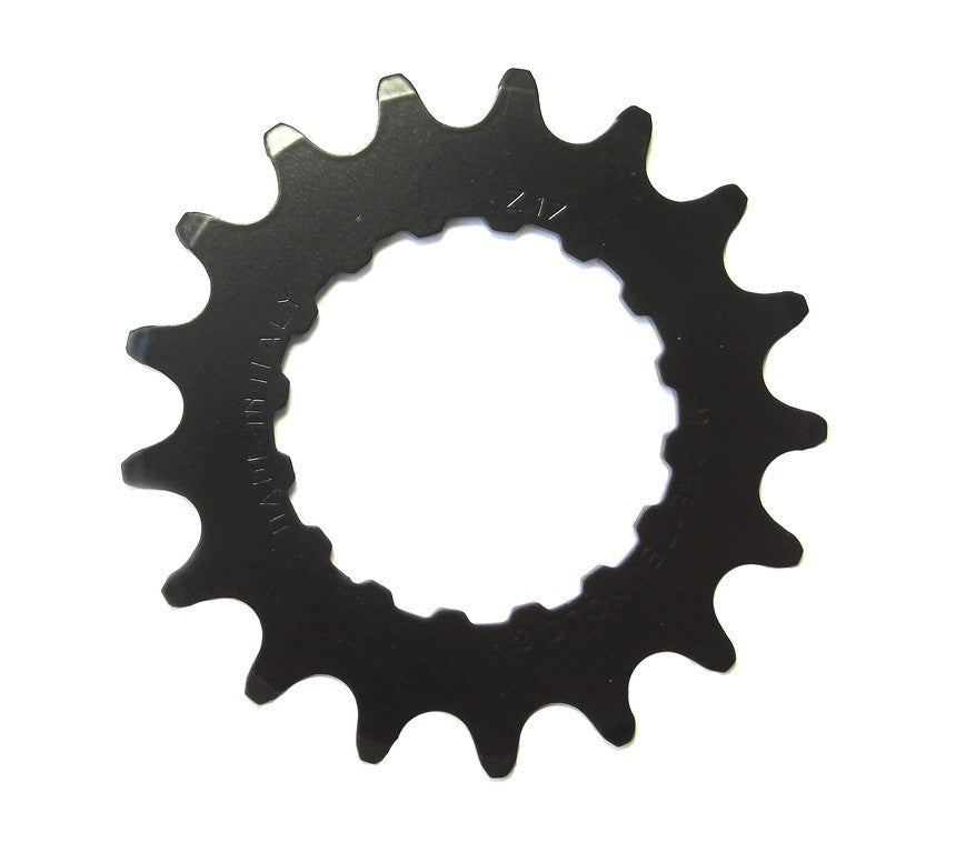 Miche Bosch pignione E-bike 18 denti in acciaio nero
