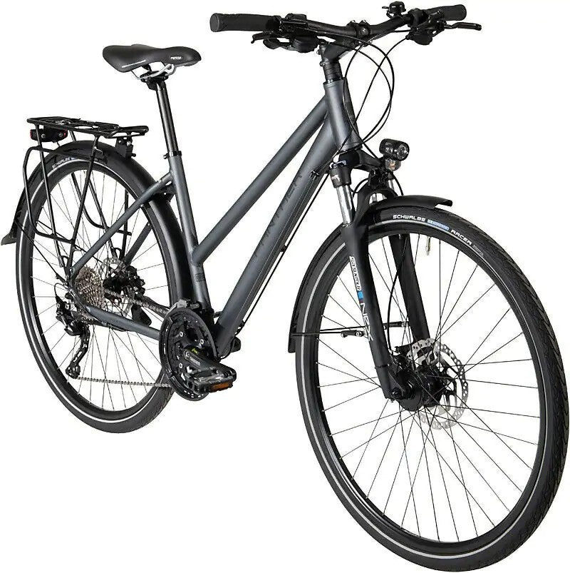 PANTHER Strassburg bicicletta da donna a 30 velocità taglia 45 grigio