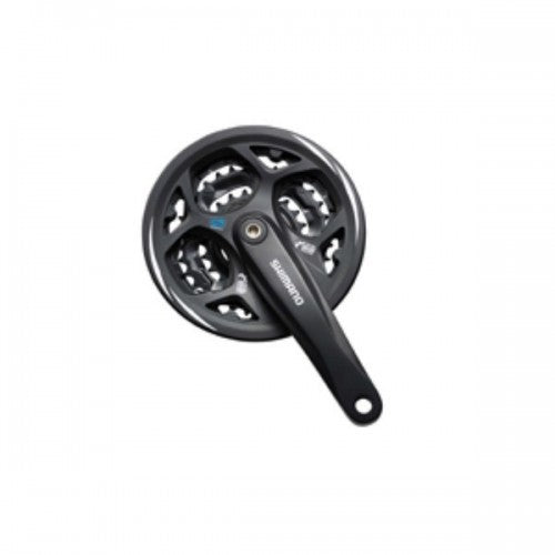 Shimano Guarnitura 8-Velocità Nera FC-M311 42/32/22D da170mm nero