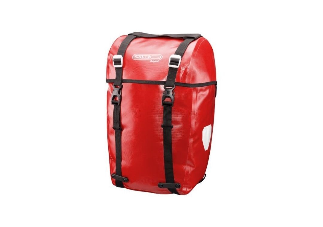 Ortlieb borsa singola posteriore Bike Packer Original rosso