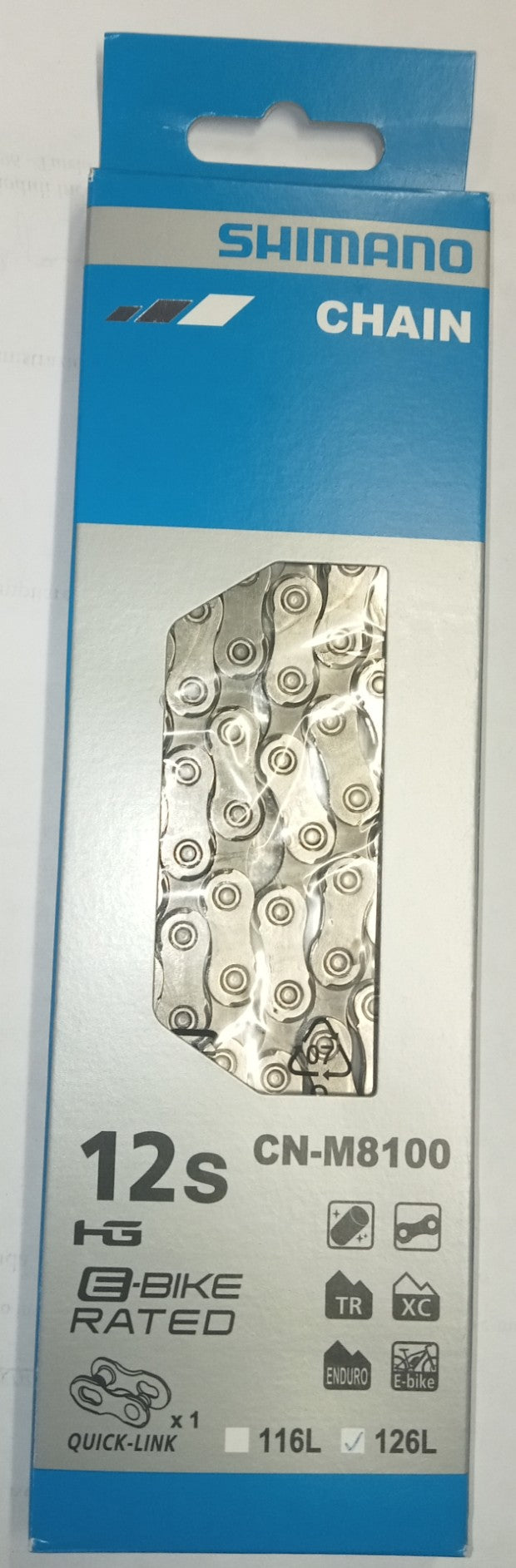 SHIMANO Catena CN-M8100 12 velocità