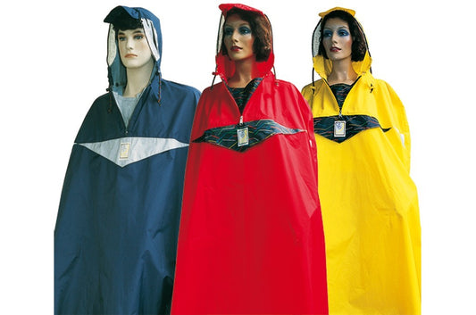 Hock Super-Praktiko Poncho antipioggia rosso