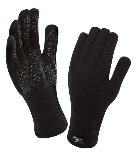 SealSkinz Ultra grip gloves guanti traspiranti ed impermeabili nero