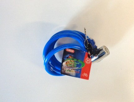 Abus 1950 lucchetto a cavo blue