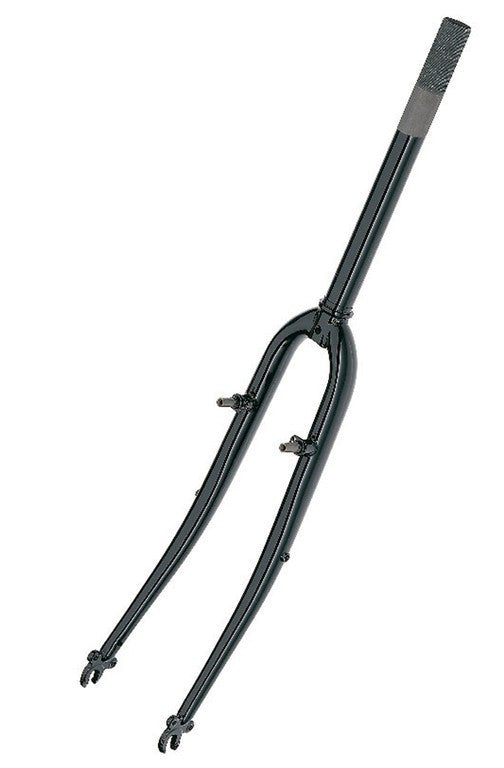 Forcella rigida per bicicletta trekking da 28" nero