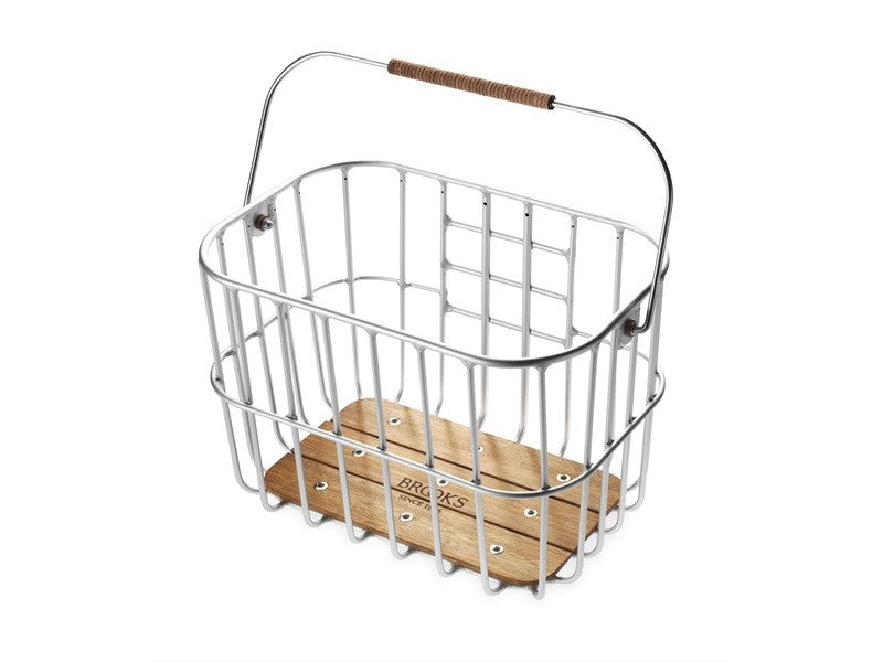 Brooks Hoxton Wire Basket cestino anteriore in alluminio