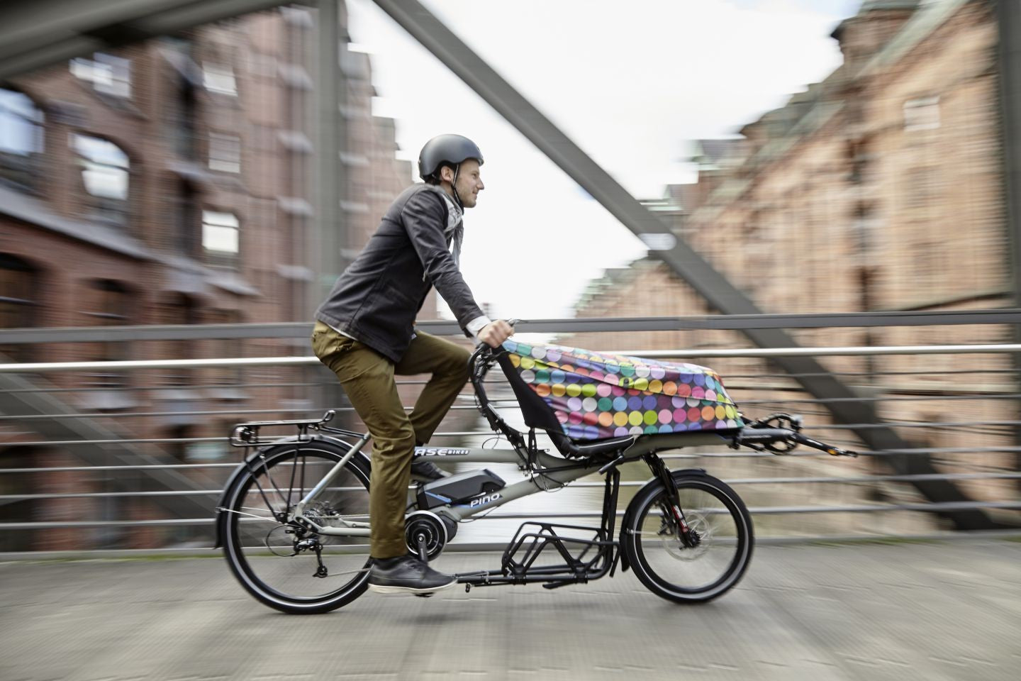 Hasebikes PINO Steps tandem elettrico bianco perla