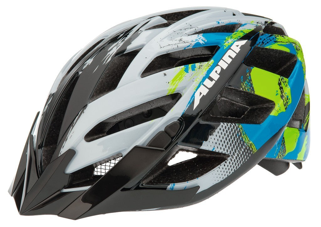 Alpina Panoma casco taglia 56-59 bianco ciano verde