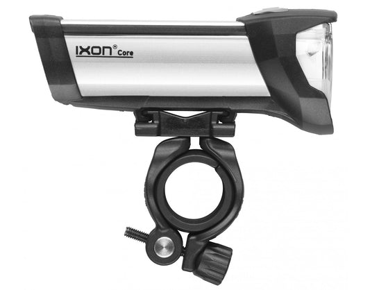 Busch+Muller IXON Core fanale anteriore a batteria ricaricabile argento nero