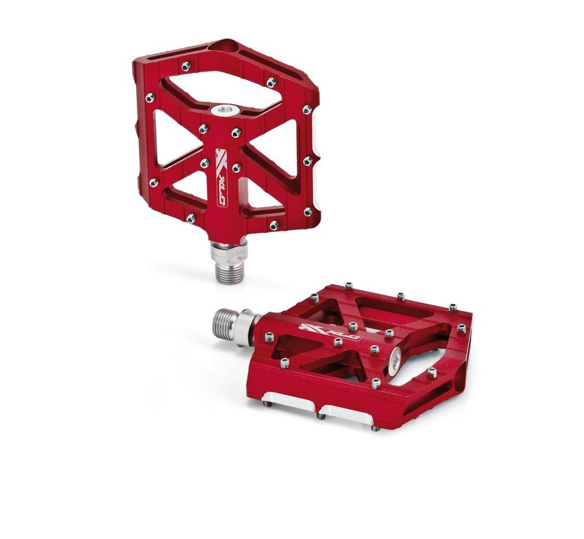 XLC pedali a piattaforma BMX/Freestyle rosso