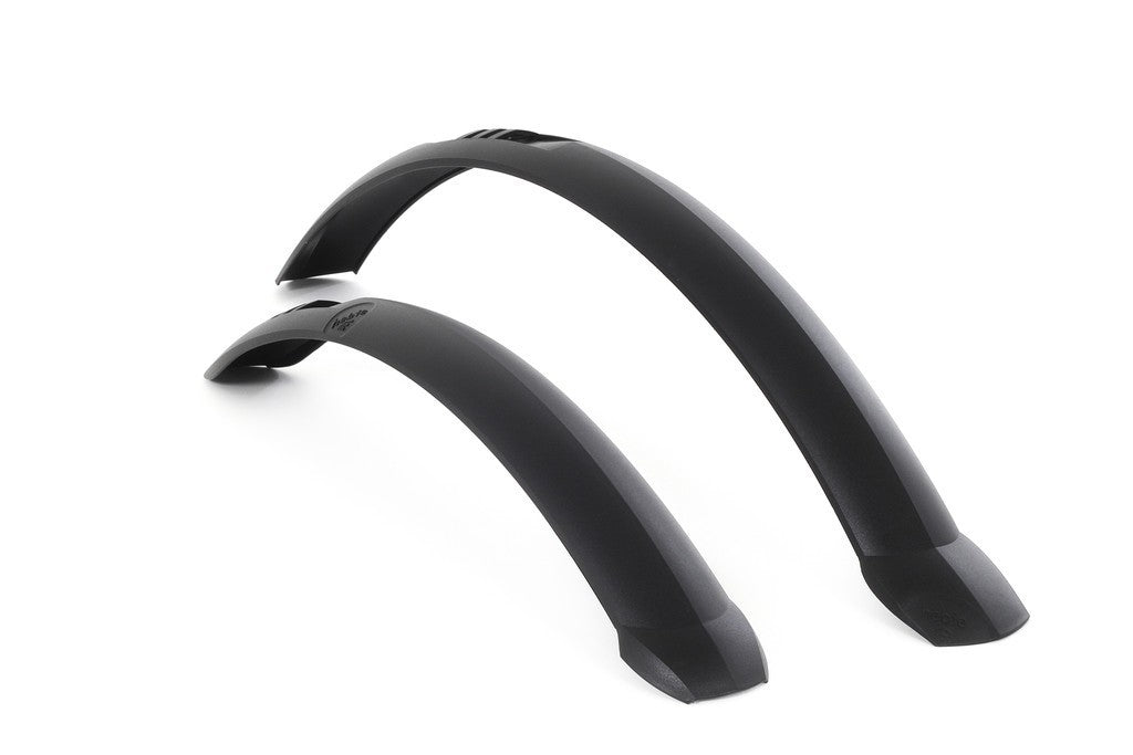 Hebie set parafanghi 28" 0760M removibili con paraspruzzi nero 