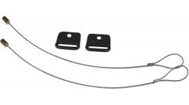 Ortlieb sistema antifurto QL2/QL2.1 cavi in acciaio corto 