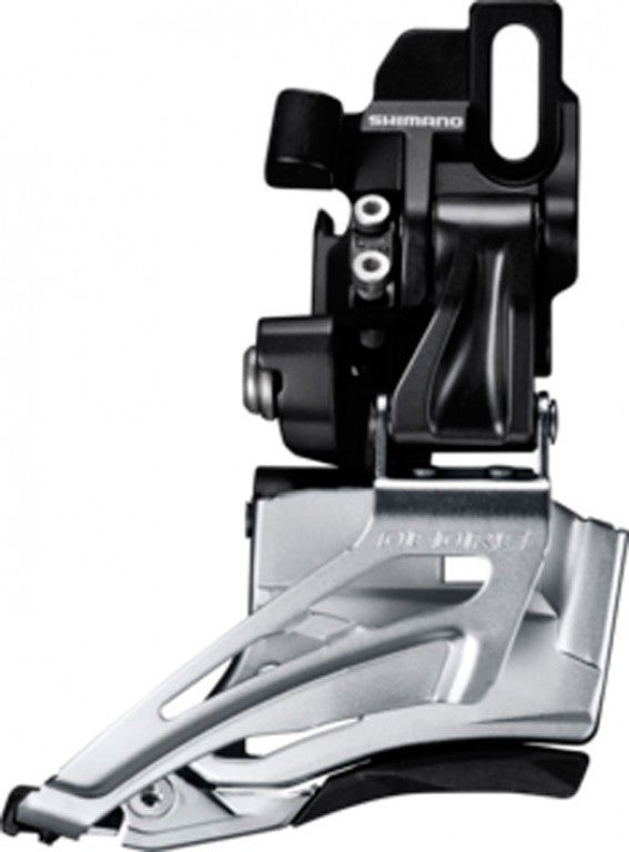 Shimano Deragliatore Deore Down Swing FD-M618D6, Dual Pull,66-69° nero