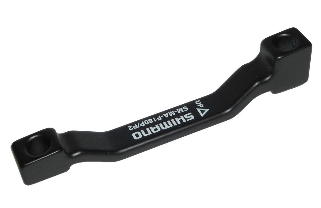 Adattatore ANTERIORE per disco da 180 mm, per BR-M, nero