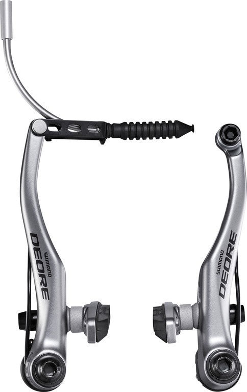 V-Brake Shimano Deore BR-T610, argento, trekking