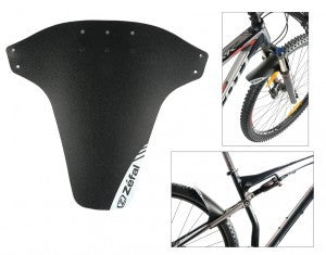 Paraspruz.ant.+post.Zéfal DeflectorLight Nero per 26",27,5" & 29"
