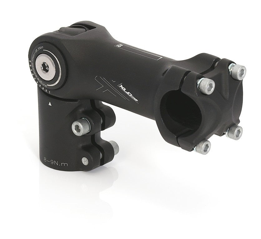 Attacco manubrio XLC Comp A-Head ST-T13 Ø 31,8 mm, 110 mm, nero , regolabile