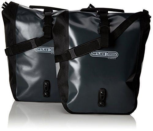 Ortlieb Coppia borse anteriori Sport Roller Classic asfalto nero
