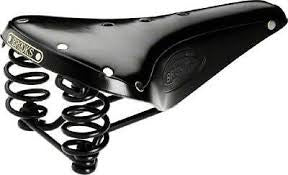 Brooks Flyer S sella in cuoio nero