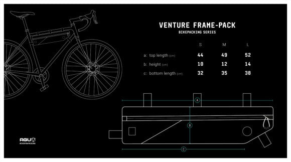 AGU borsello Venture Frame Pack small nero