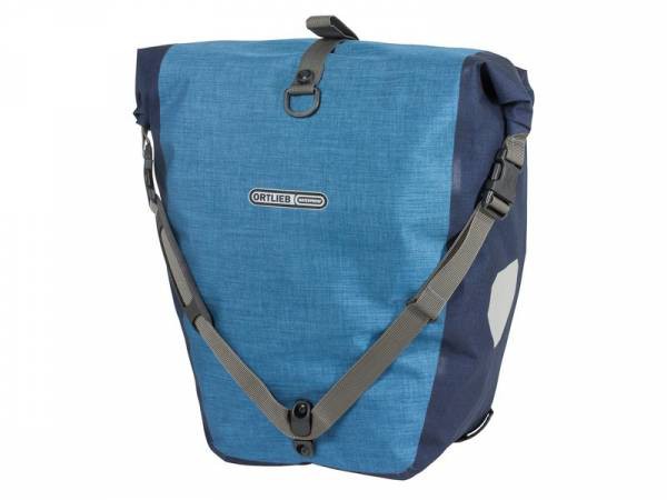 Ortlieb coppia borse Back Roller Plus Denim Steel Blue