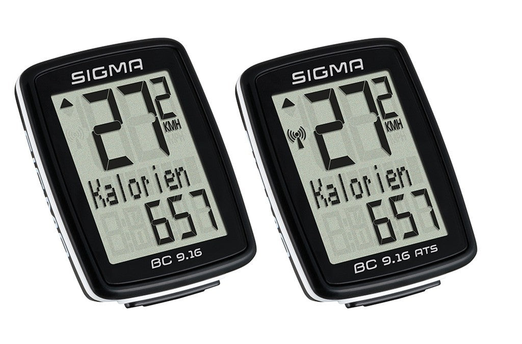 Sigma ciclocomputer senza fili a 9 funzioni nero