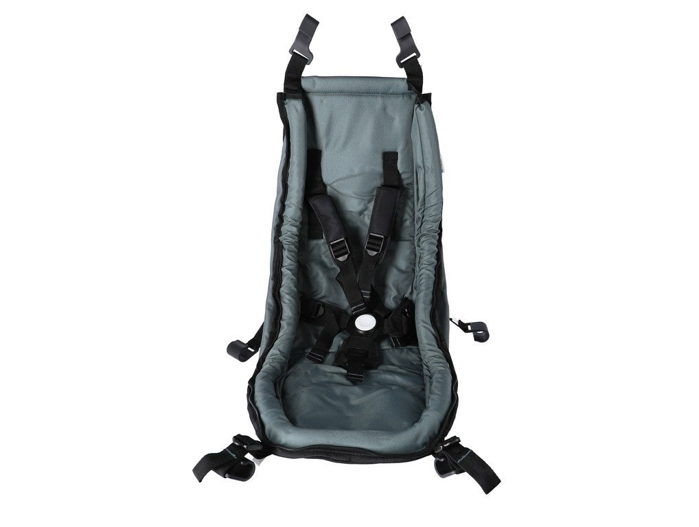 Croozer KID dal 2014 Amaca per bambini da 1 a 10 mesi grigio blu