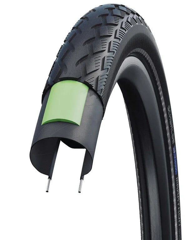 Schwalbe Marathon 40-635 (28x1 1/2) reflex rigido nero