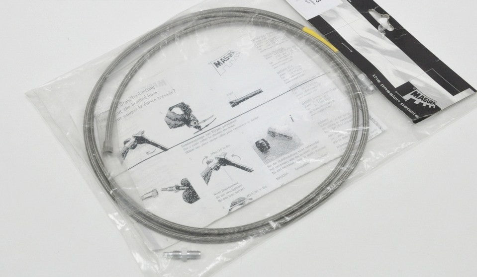 Magura tubo intrecciato in acciaio da 800mm