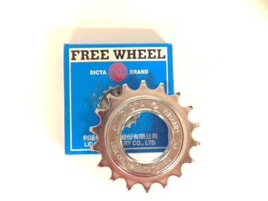 Dicta brand ruota libera 18 denti cromata
