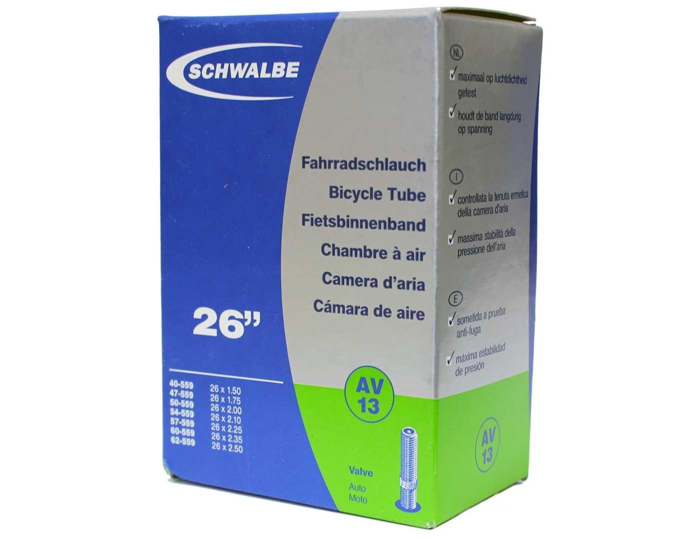 Schwalbe AV13 camera d'aria 26" valvola auto