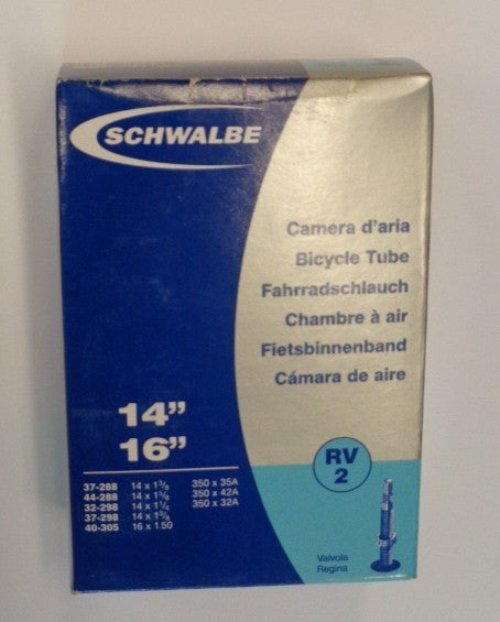 Schwalbe RV2  camera d'aria 14-16" valvola Regina