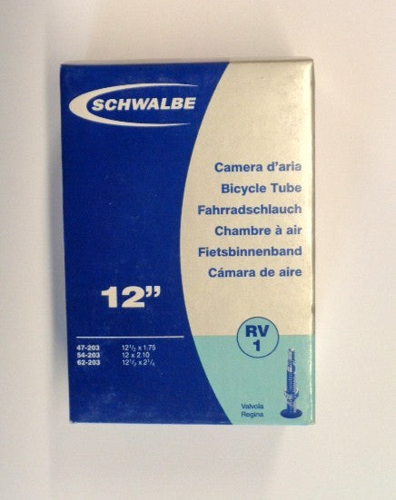 Schwalbe RV1  camera d'aria 12" valvola Regina