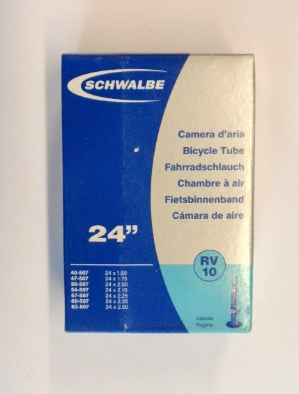 Schwalbe RV10 camera d'aria 24" valvola Regina